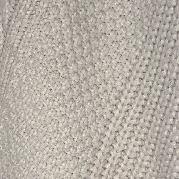 Simply Vera Vera Wang Cable Ribbed Vera Mink Heather Sweater Woman: Size 1X - Picture 11 of 13